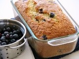 Blueberry Dreamsicle Orange Lower-Fat Quick Bread for #TwelveLoaves