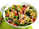 Chopped Mexican Chicken Salad – a Big Salad for Elaine