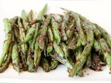 New for Thanksgiving — Sweet and Savory Thanksgiving Green Beans  (Secret Recipe Club)