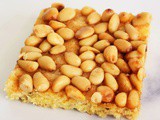 Rosemary Pine Nut Cornmeal Shortbread