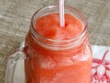 Strawberry-Citrus Frappe for a 98-Degree Afternoon