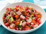 Winter Jewel Healthy Chopped Ham Salad
