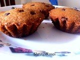 Egg-less chocolate chips cupcake