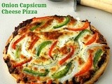 Onion Capsicum Cheese Pizza