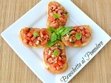 Tomato & Basil Bruschetta - Bruschetta al Pomodoro