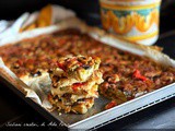 Farinata di ceci con verdure estive