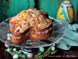 Finta colomba pasquale o torta colomba