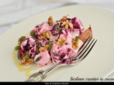 Insalata di rape rosse al forno con yogurt