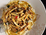 Passatelli asciutti ai funghi porcini con crema di Parmigiano