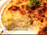 Patate al gratin delphinoise con Parmigiano Reggiano