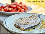 Pesce spada alla griglia con salmoriglio