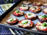 Pizzette di melanzane al forno