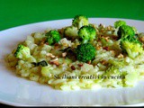 Risotto con broccoletti e Puzzone di Moena