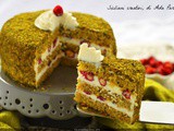 Torta al pistacchio con ricotta e fragoline: ricetta siciliana