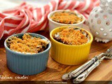 Tortino di alici gratinate con scarola alla siciliana