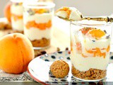 Trifle di pesche mascarpone e amaretti