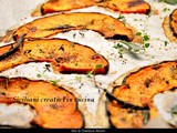 Zucca al forno confit con erbe e spezie