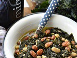 Zuppa di fagioli e cavolo nero