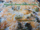 Broccoli Cheddar Quinoa Casserole