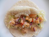 Cantaloupe Salsa for Fish Taco's - #FantasticalFoodFight