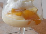 Caramelized Peach Trifle