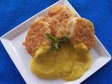 Fiskefrikadeller med Karry (Fish Cakes with Curry) for #Fishfridayfoodies)