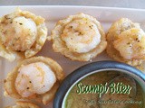 Scampi Bites for Healthy Solutions Spice Blends