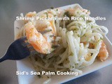Shrimp Piccata with Rice Noodles