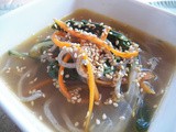 Soba Buckwheat Noodle Soup for #SoupSaturdaySwappers