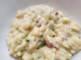Spicy Cheesy Orzo