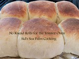 Toaster Oven No Knead Rolls