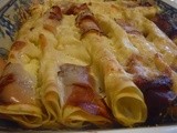 Cannelloni con Fontina, Crescenza & Speck