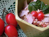 Insalata di Orzo al Pesto & Pomodorini (Piatto Estivo facile e con pochi ingredienti)