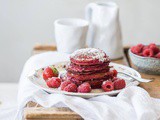 Beetroot pancakes (glutenfree and super delicious)