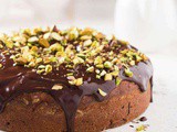 Chocolate cardemom cake