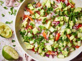 Easy Mexican aguachile recipe with fresh fish