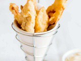 How to make sweet potato tempura fries (easy recipe)
