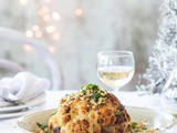 Whole roasted cauliflower with chestnuts – vegan main for Christmas