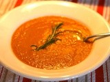 Carrot Chickpea Soup #Foodie Friday