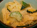 Foodie Friday: Zucchini Tagliatelle