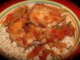 French Fridays with Dorie: Chicken Basquaise