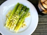 Leeks Vinaigrette with Mimosa  #French Fridays with Dorie