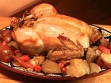 M. Jacques' Armagnac Chicken #French Fridays with Dorie #Food Revolution Day
