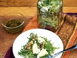 Mason Jar Salads: 50 Layered Lunches to Grab and Go #Healthy Eating #Weekly Menu Plan