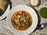 Summer Vegetable Soup: Provencal Vegetable Soup #French Fridays with Dorie