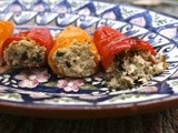 Tuna Stuffed Peppers: My version of Tuna-packed Piquillo Peppers #French Fridays with Dorie
