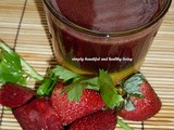 Beet + Parsley + Strawberry = Cleansing Juice