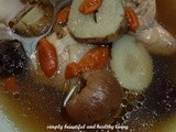 Healthy and Nutritious Burdock Root (Gobo, 牛蒡 niúbàng) Chicken Soup