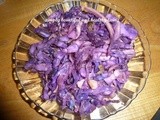 Simple Stir Fried Purple Cabbage (Meatless Recipe)