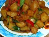 Spicy Fragrant Potatoes - Meatless Recipe
